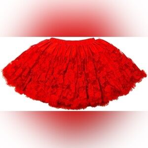Red Disney Collection byTutu Couture Skirt Size 7/8